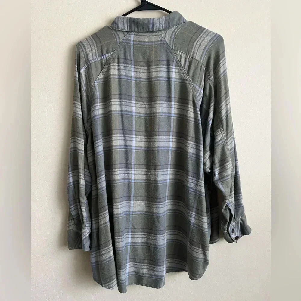 BDG Urban Outfitters Brendan Flannel sz XS - Picture 2 of 2